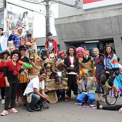 Zirkusschule Fantazztico Jugendgemeinschaftsdienste Kolping Mittelfristiger Freiwilligendienst Costa Rica 